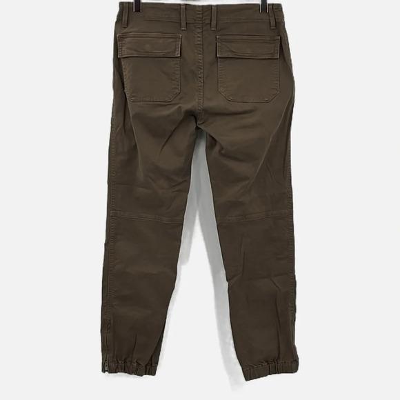 Vince Utility Jogger Pants Zip Ankles in Dark Willow - Size 29 - Picture 5 of 12